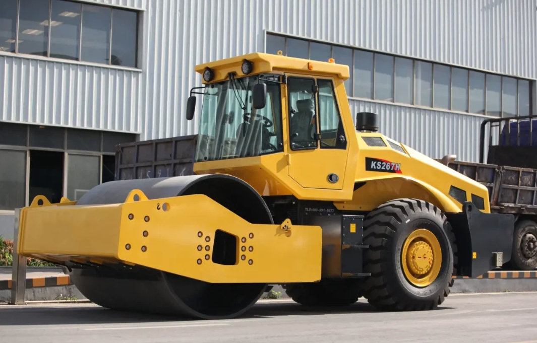 construction road roller Qhmach