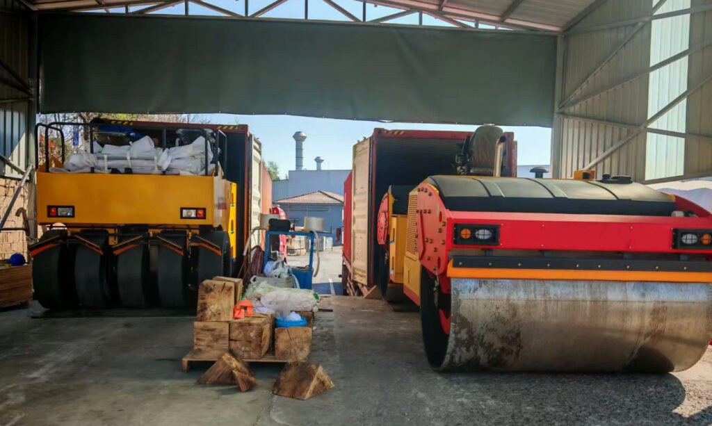 road roller equipment