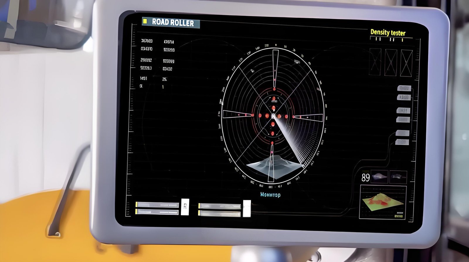 Road Roller Density Tester