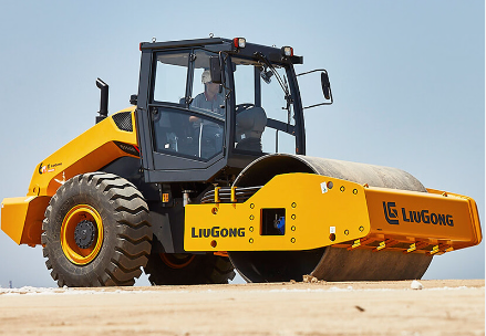 Liugong road roller compactor