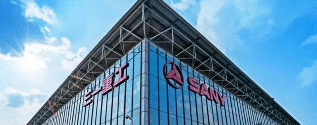 SANY construction equipment manufacturers