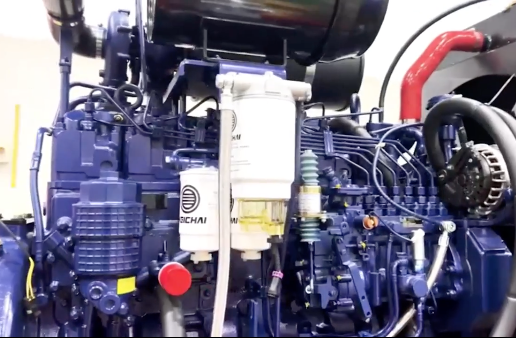 WS140D road construction roller Weichai engine