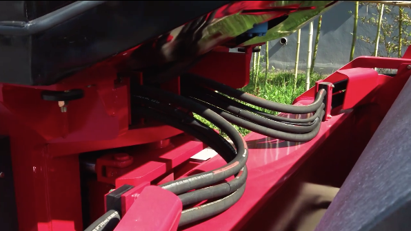 Road Roller Hinge Steering Device