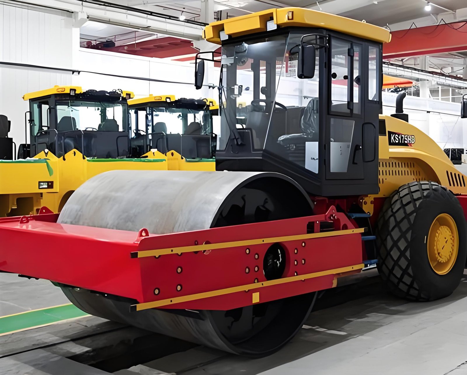 road roller equipment Qhmach road roller manufacturer