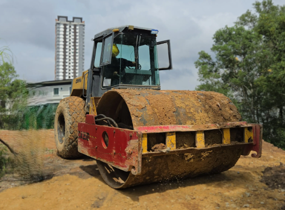 used road roller