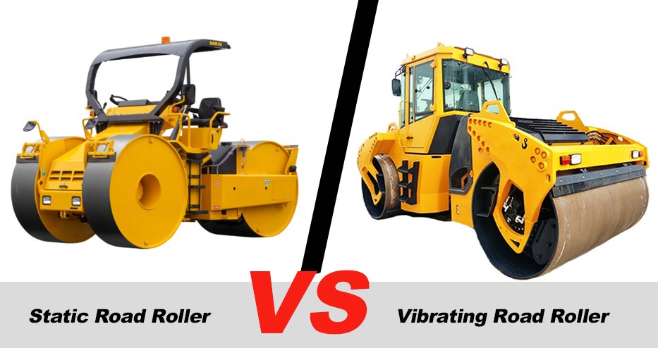 Vibratory Road Roller vs. Static Road Roller