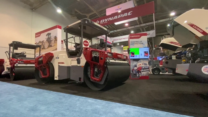 Dynapac road roller compactor