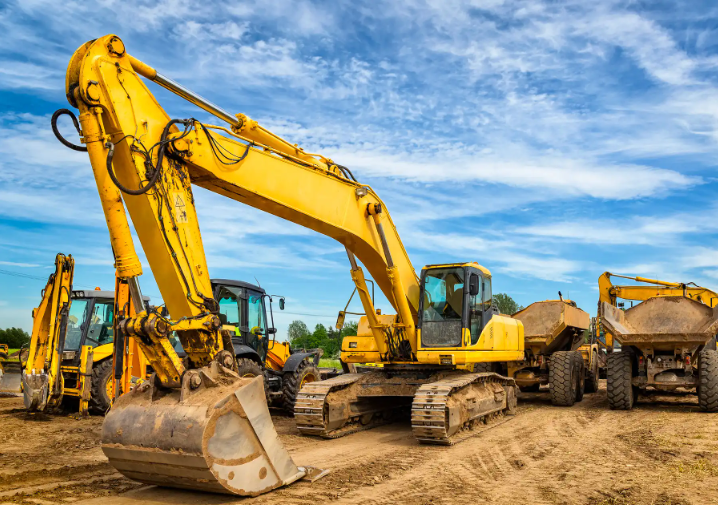 Excavator construction machinery industry