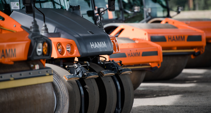 HAMM road construction equipment manufacturer