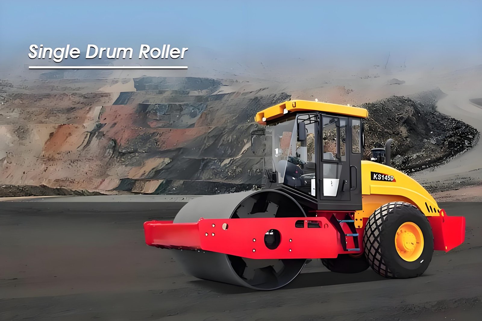 Qhmach Single Drum Road Roller
