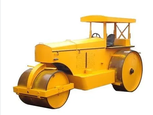 Static road roller equipment