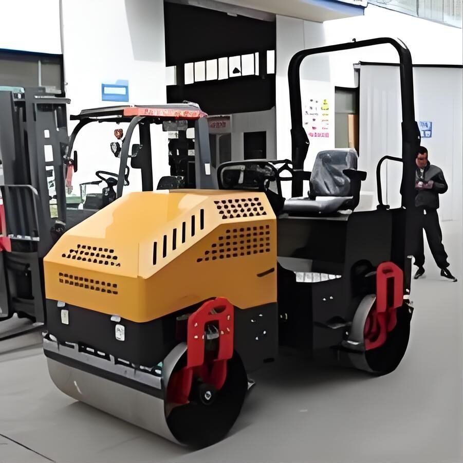 3 Ton Roller Compactor WD03HDZ Front-steel Rear-rubber Wheel
