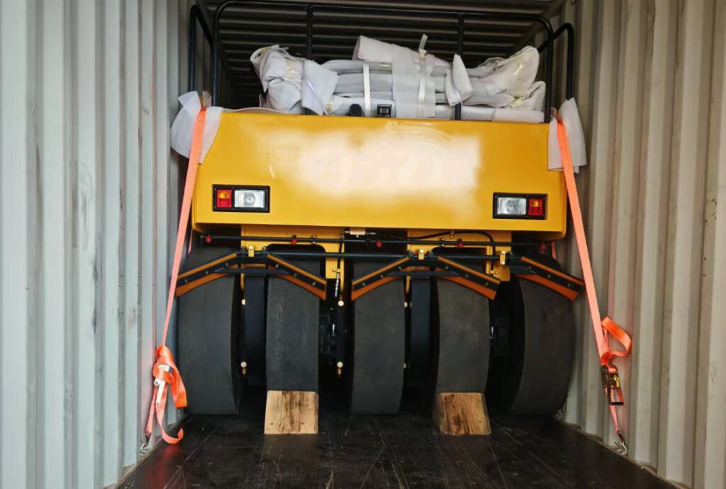 road roller compactor shipping