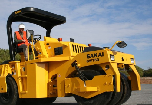 SAKAI road roller
