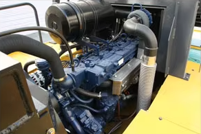 WP166 pneumatic tyred roller Equipped with Weichai 105kW engine, strong power and durable