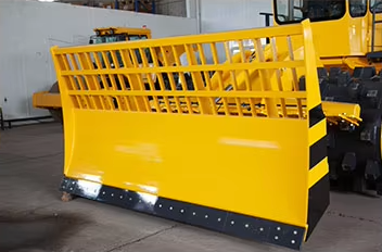landfill trash compactor Dozer blade