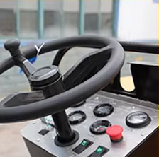 3 ton asphalt roller steer wheel