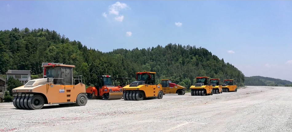 vibro road roller equipment