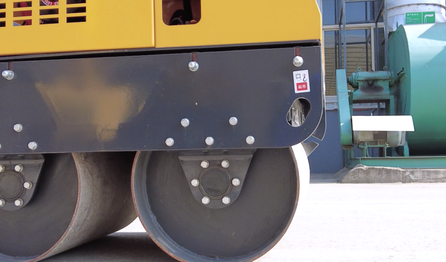 Double Drum of Mini Roller