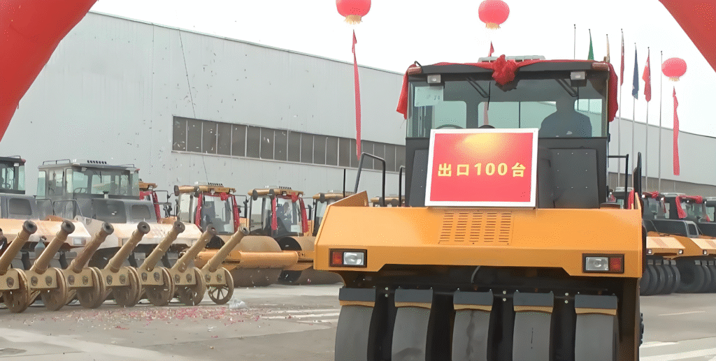 Walmech Fully Hydraulic Road Roller Power Algeria’s Infrastructure Development