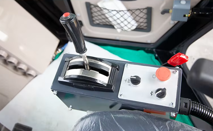 WD136HF tandem vibratory roller handle