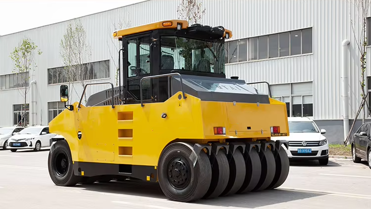 road compaction equipment 27 ton pneumatic tyre roller