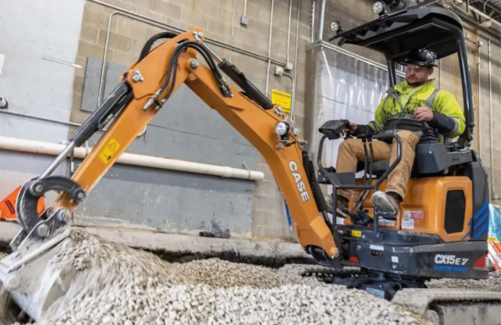 CX15 EV CASE Mini Electric Excavator