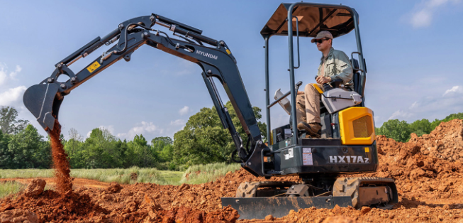 HX17AZ Hyundai Mini Excavator