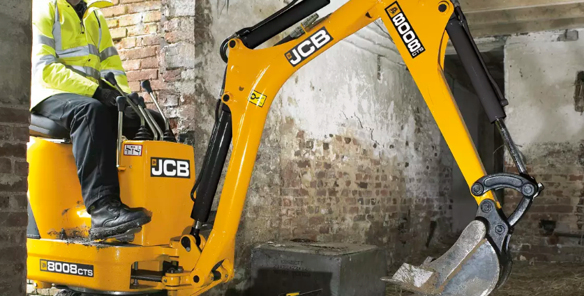 0.87 Ton Excavator JCB Mini Excavator 8008 CTS