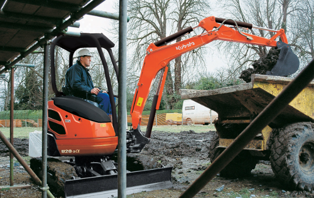 KUBATO U-20 Mini Crawler Excavator