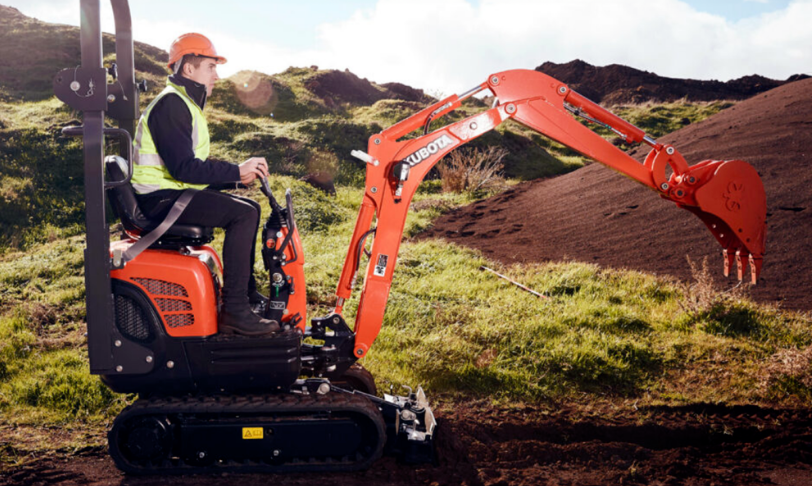 0.98 ton Kubota Mini Excavator K008-3