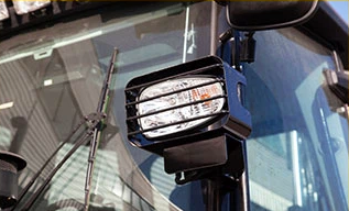 WDE105 backhoe loader equipment