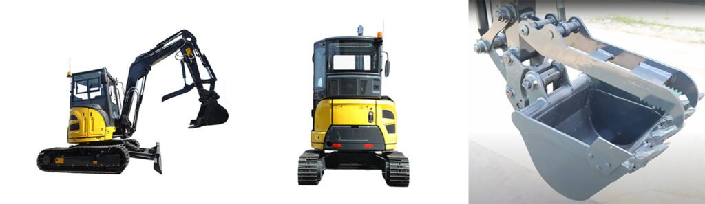 WW040 4 ton mini excavator