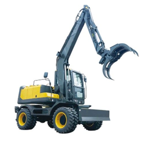 WWE30 rubber tire excavator