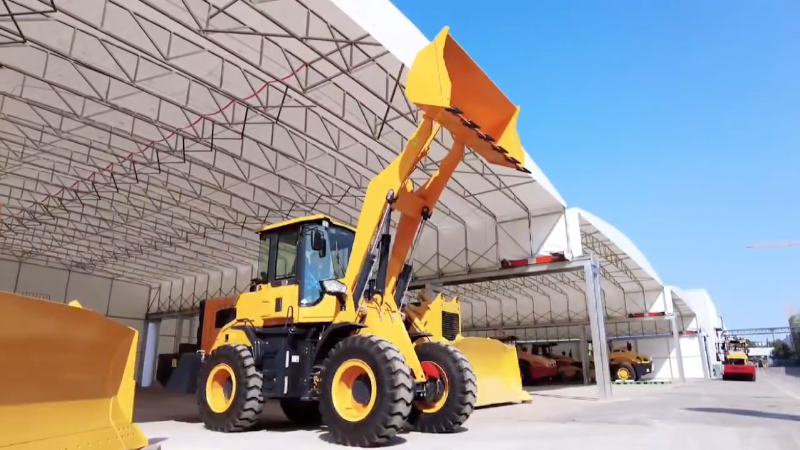 construction wheel loader