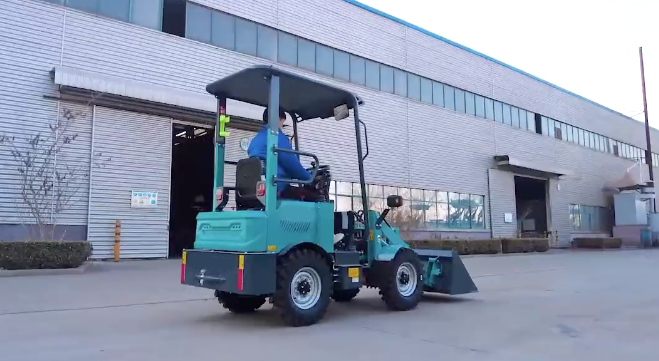 electric compact loader Dual Speed Modes