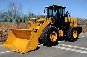 Qhmach large wheel loader