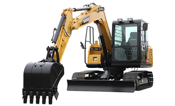7 ton excavator Sany SY75C 75 excavator