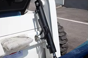 WSL08A skid steer front end loader hydraulic control system