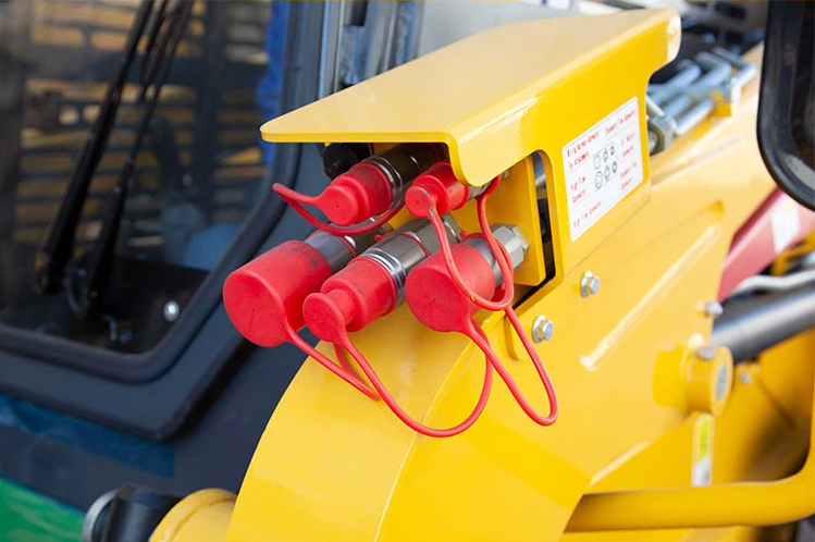 WSL12A skid steer front loader Quick Attachment Changes