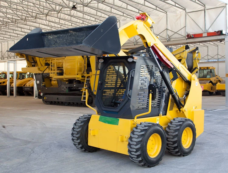 Front Load Sloper 3.5 Ton Skid Steer Front Loader WSL12 with 25.9kN Traction