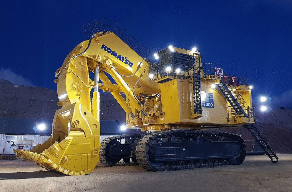 Komatsu electric hydraulic excavator PC7000