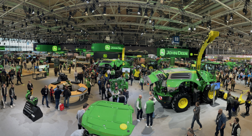 John Deere construction equipment manufacturers ranking