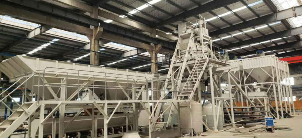 precast concrete manufacturing plant