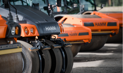 HAMM road roller equipment