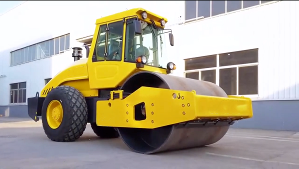 single drum vibrating smooth wheeled rollers