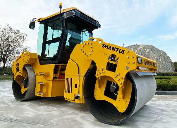 Shantui road construction equipment